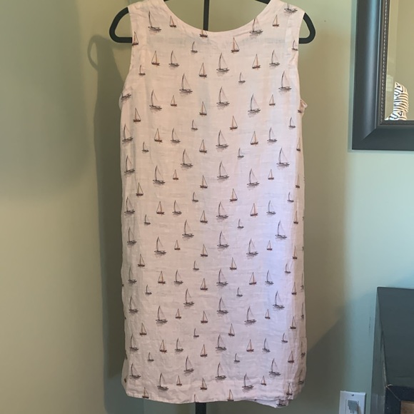 Sea Glass Lane - linen dress in size Small - Picture 3 of 4